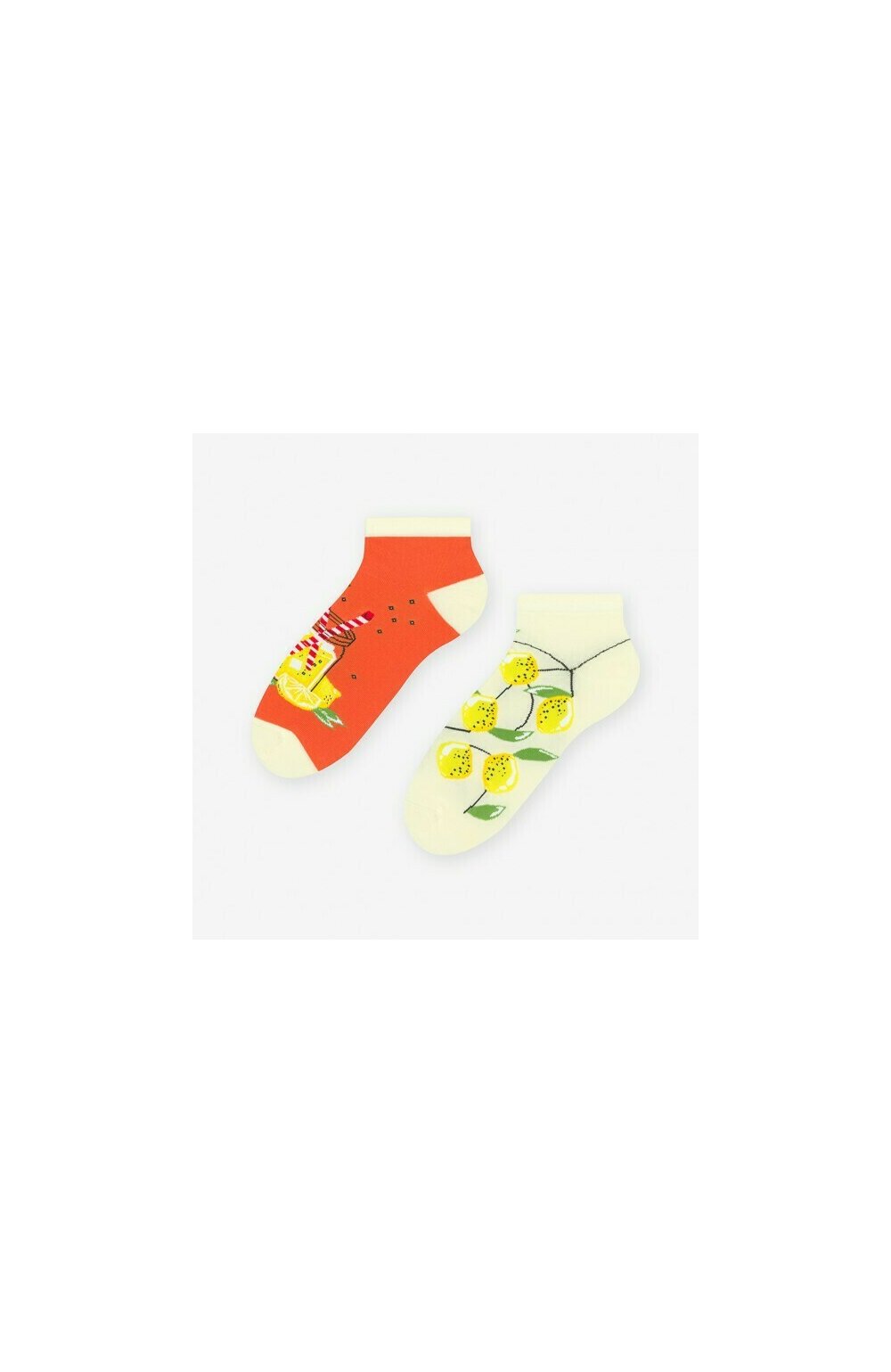 Sosete scurte barbati, model asimetric Lemonade – Happy socks – More S035-004 portocaliu asimetric imagine noua 2022