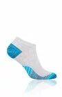 Sosete scurte barbati - Steven S101-33T gri deschis-turcoaz
