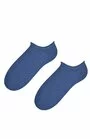 Sosete scurte dama, fara compresie - Steven S041-15 bleumarin