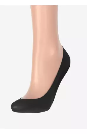 Talpici de dama cu forma anatomica si silicon la calcai, Marilyn Prestige Line  - nude, negru