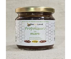 Amestec apicol cu propolisuri în miere 450g