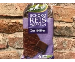 ECO WAFE DIN OREZ EXPANDAT CU CIOCOLATA AMARUIE 100 GR