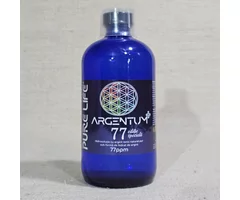 Hidrosoluție cu argint ionic Argentum 77 PPM 480ml