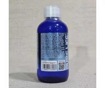 Hidrosoluție cu argint ionic Argentum Lite 5 PPM 240ml picture - 3