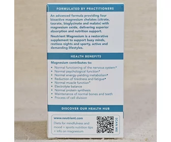 Magneziu citrat + bisglicinat + taurat + malat + oxid 120 capsule picture - 3