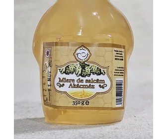 Miere de salcâm în recipient în formă de ursuleț 350g picture - 3