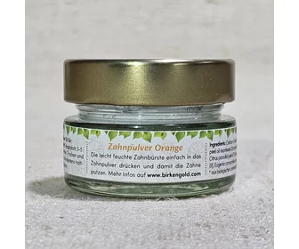 Pastă de dinți pudră cu portocale fără flour 30g picture - 2