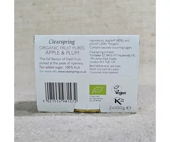 Piure de mere și prune ECO 2x100g picture - 4
