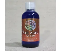 Combinație cu hidrosoluție de aur și zinc Solaris 35PPM 240ml