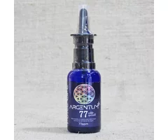 Spray hidrosoluție cu argint ionic Argentum 77 PPM 30ml