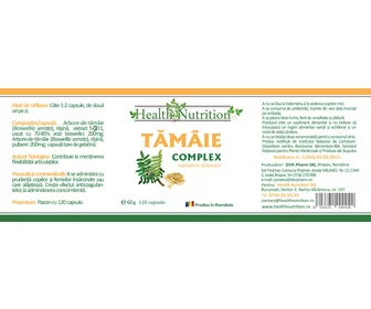 Supliment alimentar de tămâie complex 120 capsule picture - 4