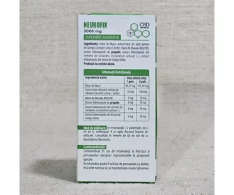 Ulei de cânepă cu CBD Neurofix 3000mg 30ml picture - 2