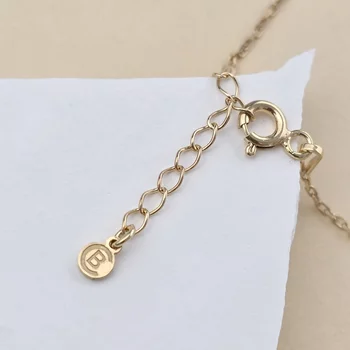 Anya és Baba Szív Karkötő – Örök Kapocs – 18K Sárga Aranyozott 925 Sterling Ezüst - Lánc