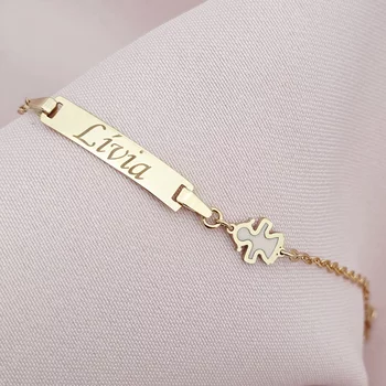 9K Baba Karkötő Lemezzel és Zománcos Lány Sziluettel