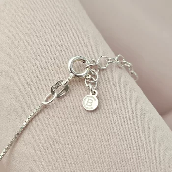 Családi Szív Nyaklánc - 4 Név - 925 Sterling Ezüst  Swarovski Kristály - Körkapocs