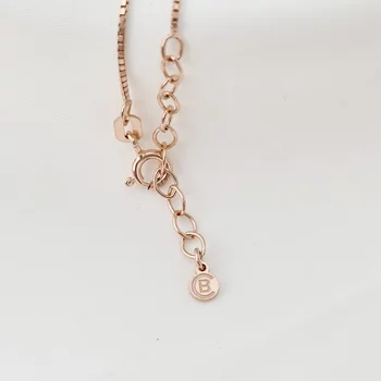 Fényképes Nyitható Szív Nyaklánc - 18K Rozé Aranyozott 925 Sterling Ezüst