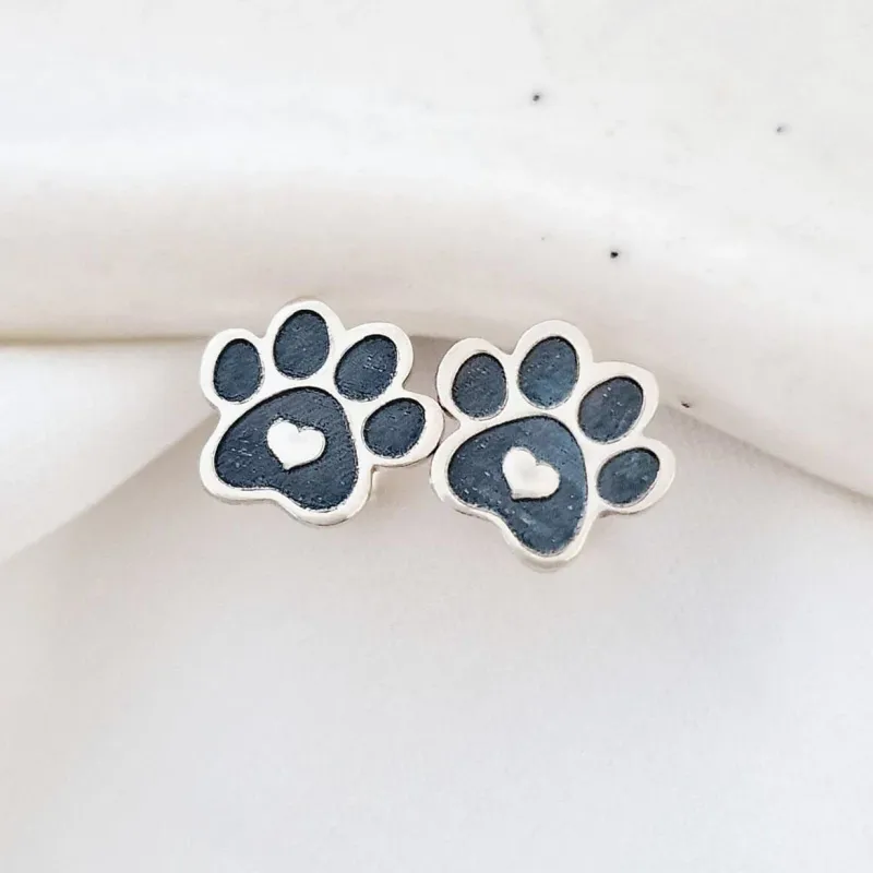 Mancs Fülbevaló - 925 Sterling Ezüst Monogrammal - Stekkeres