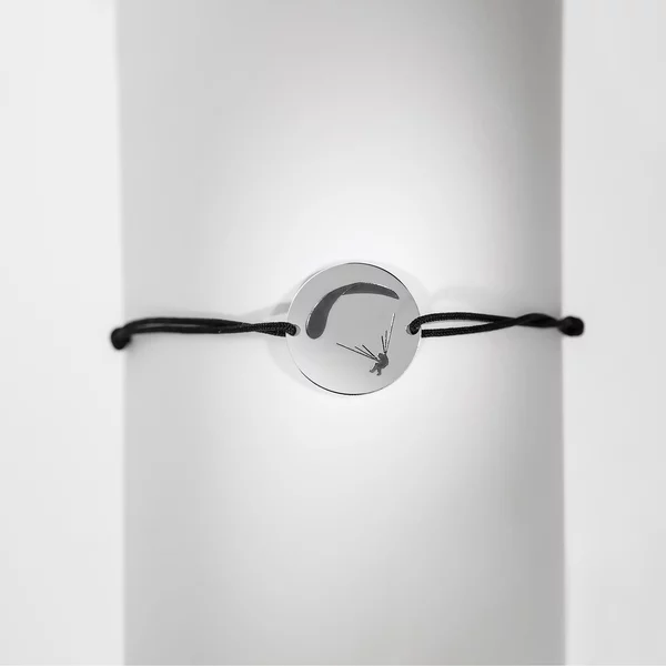 Siklóernyős karkötő - ezüst 925