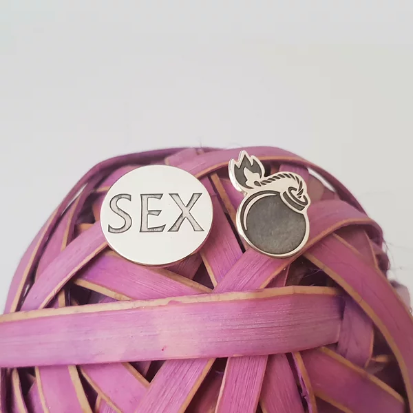 Személyre szabott fülbevaló - Feeling Sexy - Moody Collection - Ezüst 925