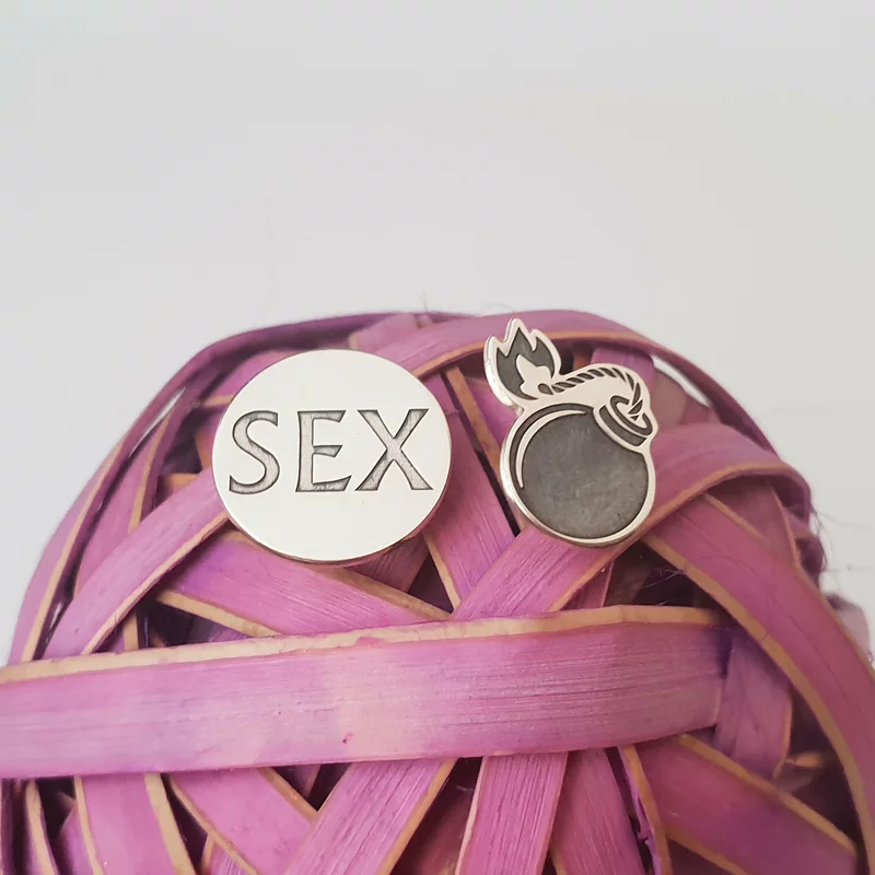 Személyre szabott fülbevaló - Feeling Sexy - Moody Collection - Ezüst 925
