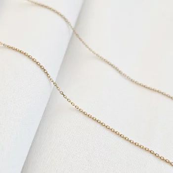 14K Végtelen Nyaklánc Kivágott Nevekkel