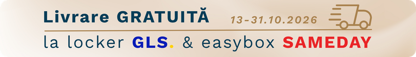 Livrare Gratuita pana pe 31 Octombrie