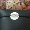 Bratara 5 surori / prietene - Argint 925, snur reglabil