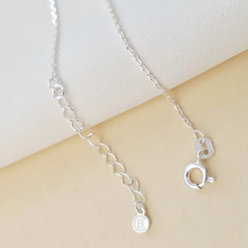 Bratara banut - Teach Love Inspire - cu lantisor - Argint 925 picture - 5