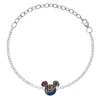 Bratara Disney Mickey Mouse - Argint 925 si Cubic Zirconia colorate