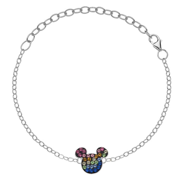 Bratara Disney Mickey Mouse – Argint 925 si Cubic Zirconia colorate 925
