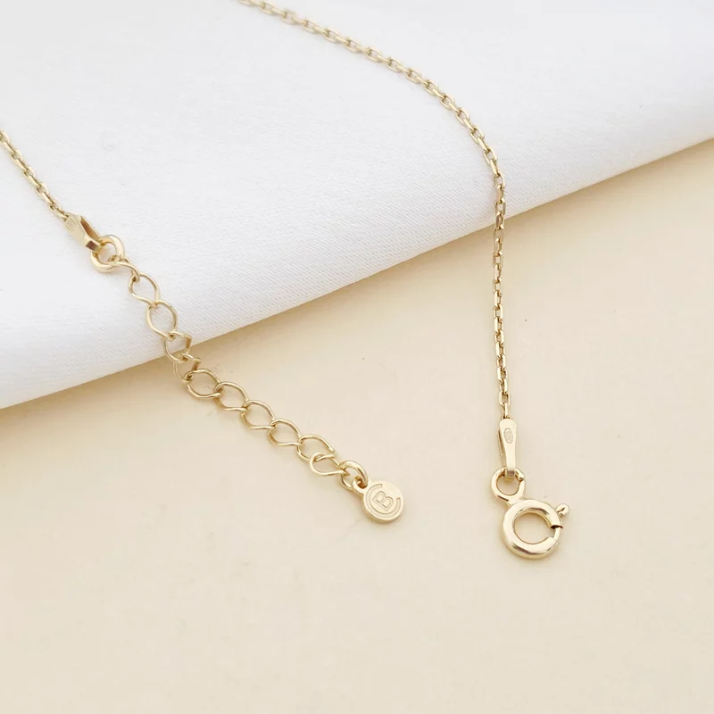 Bratara Fior al Vietii - Model placuta cu charm Baietel si Fetita cu Safir si Rubin - Argint 925 placat cu Aur Galben 18K picture - 5