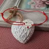 Bratara - I love to dance - Argint 925, cristal Swarovski si snur rosu