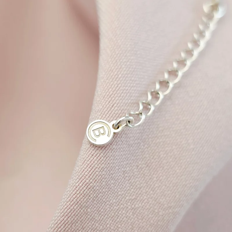 Bratara Inima Surorilor cu lantisor dama – Argint 925 picture - 4