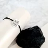 Bratara Never give up - snur negru