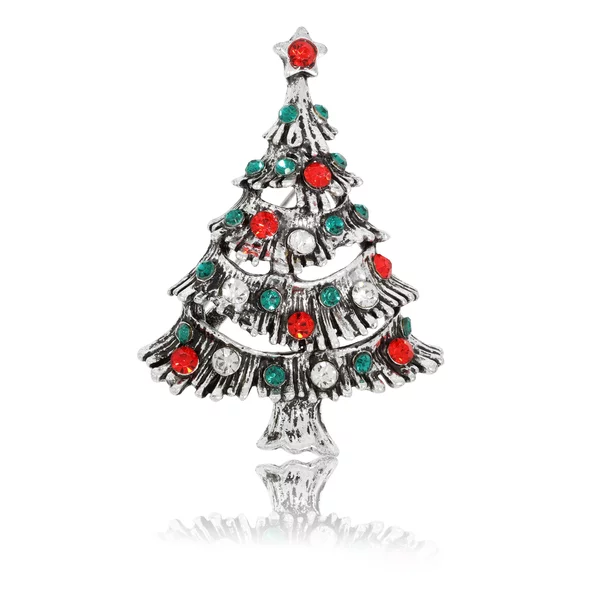 Brosa Bradulet Impodobit Argintiu