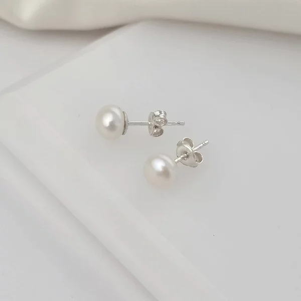 Cercei Perlati – Picaturi Albe de Eleganta - Argint 925