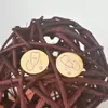 Cercei Stetoscop - Argint 925 placat cu Aur 18 K, surub