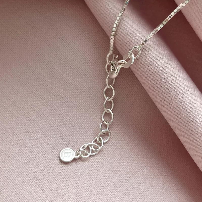 Lantisor Legaturi de Suflet - Pandantiv Inima si Elemente cu nume - Argint 925 picture - 5