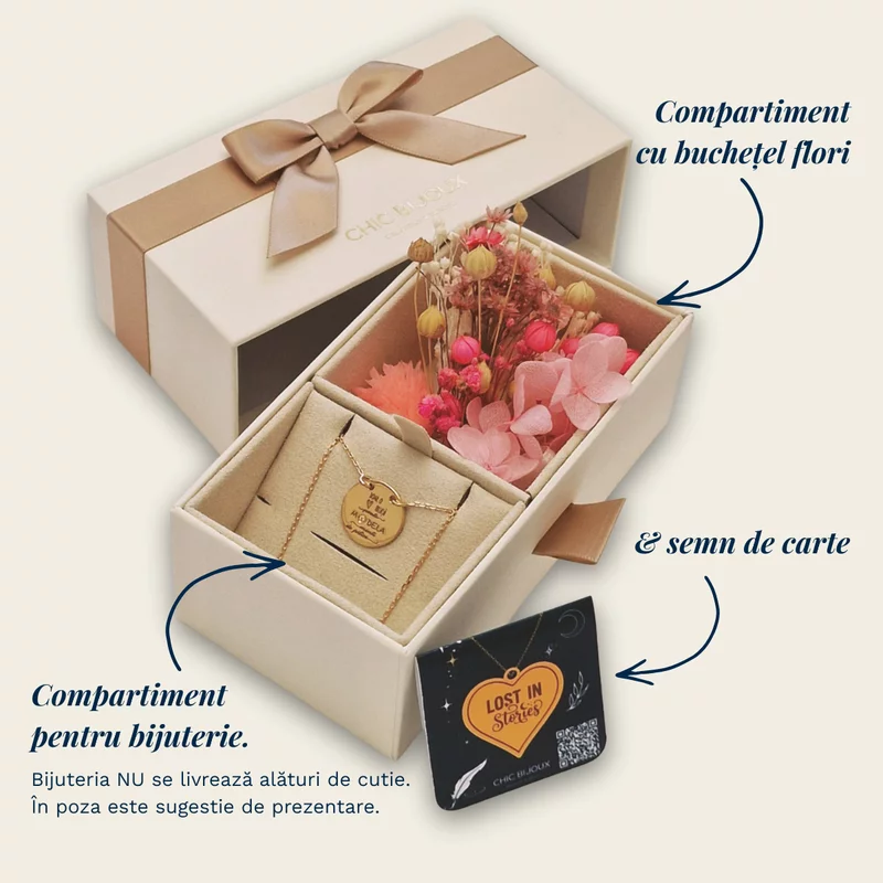 Cutie Chic Bijoux Deluxe Teacher cu buchetel si semn de carte picture - 4
