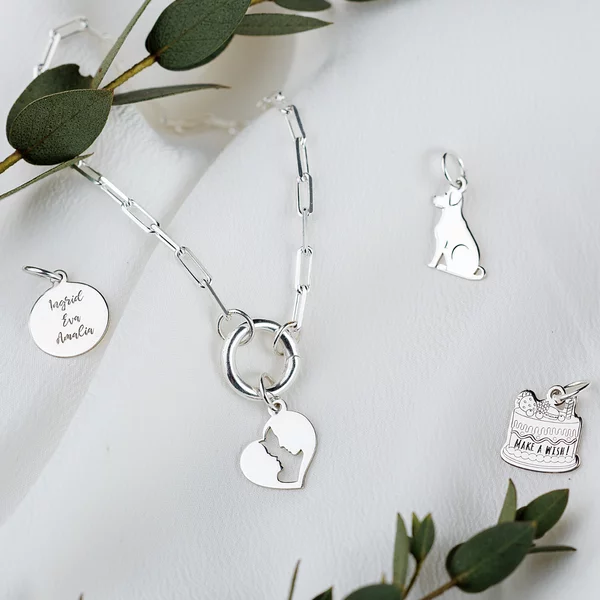 ELM-Origin – Brățară bază MINI PAPERCLIP – Argint 925