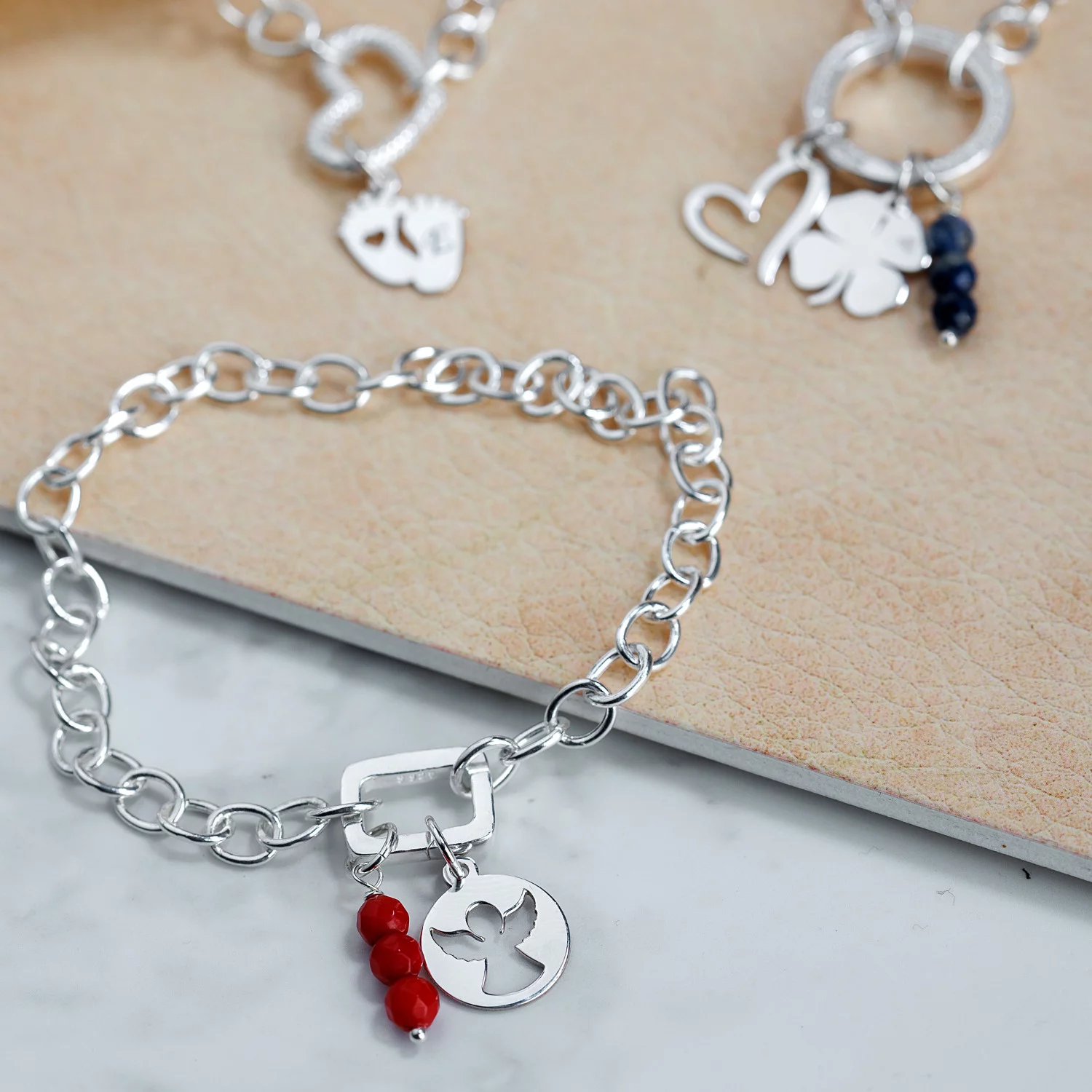 ELM-Round – Bratara baza ROLO – Argint 925