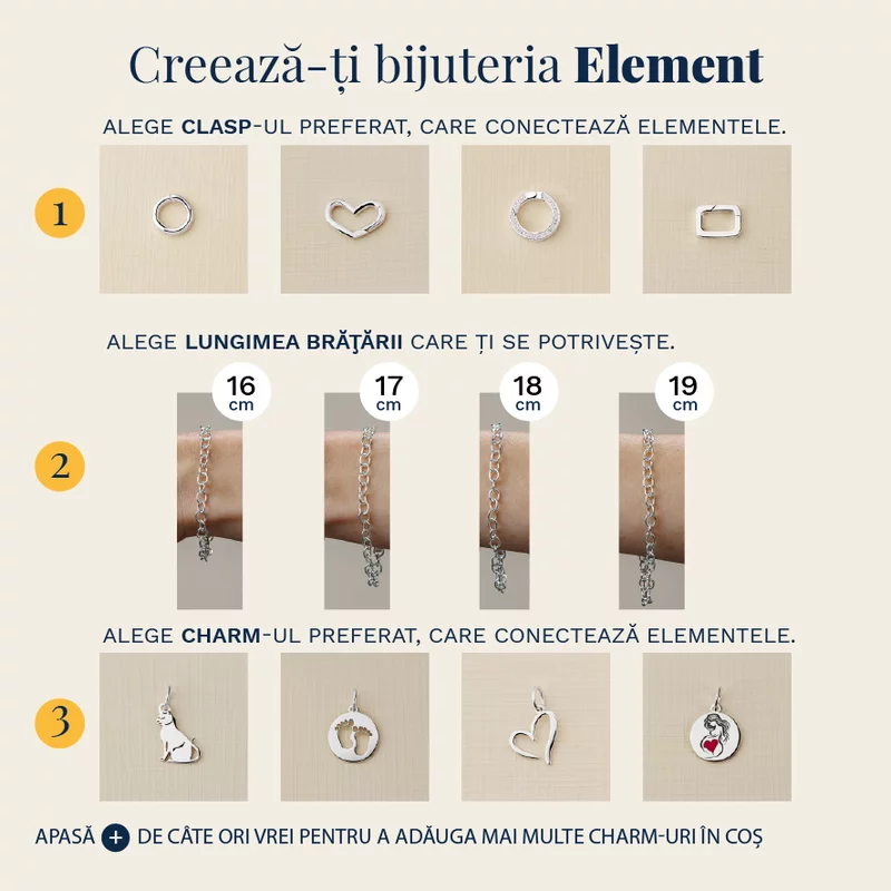 ELM-Round – Brățară bază ROLO – Argint 925 picture - 4