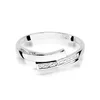 Inel colectia Luxury Aur Galben/Alb 14K cu Diamant 0.02ct