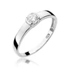 Inel colectia Luxury Aur Galben/Alb 14K cu Diamant 0.25ct