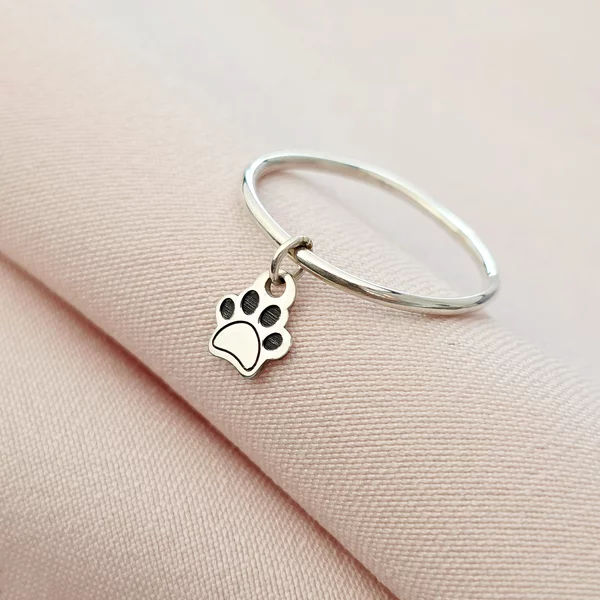 Inel Midi cu Charm - Love my pet - Argint 925