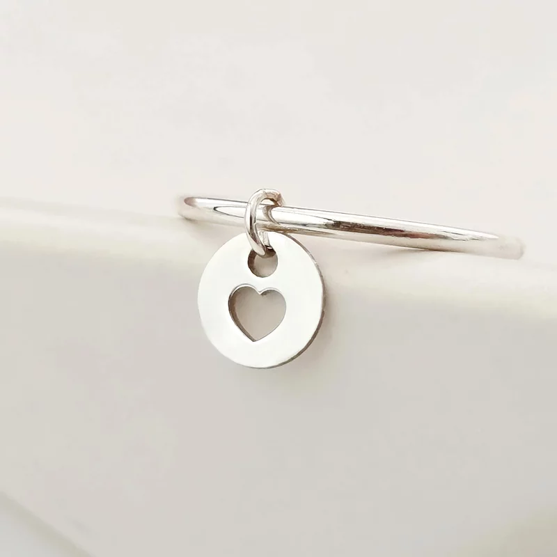 Inel Midi cu Charm - Love yourself  - Argint 925 picture - 3