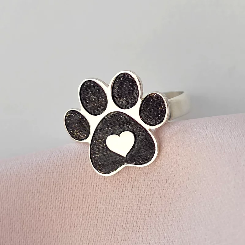 Inel personalizat - Labuta - Argint 925 picture - 5