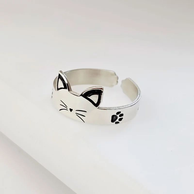 Inel Pisica - 925 argint picture - 1