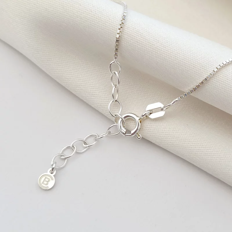 Lantisor Credinta in mainile tale - Bijuterie cu Har pentru dama - Argint 925 picture - 4