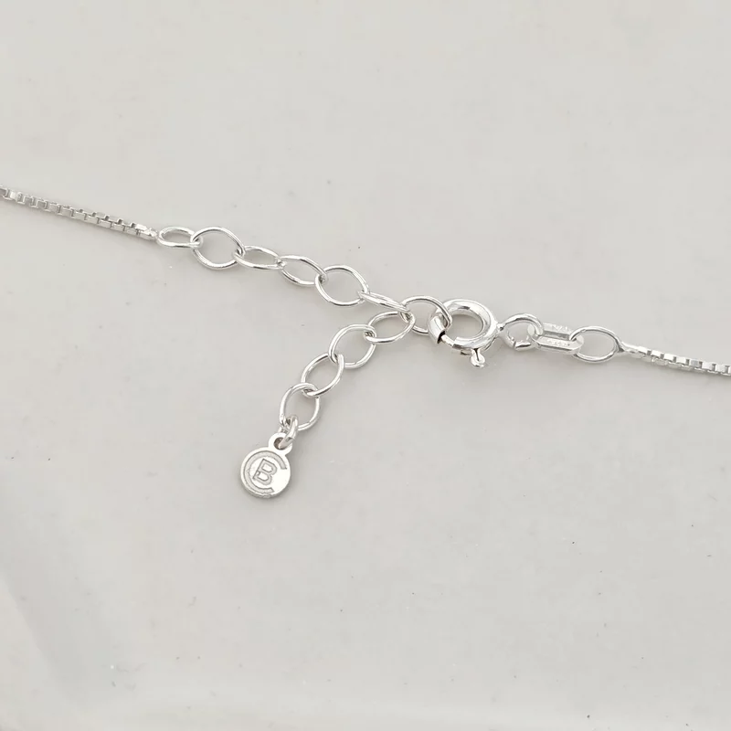 Lantisor Crucea de lemn cu Coroana de spini - Bijuterie cu Har - Argint 925 picture - 5